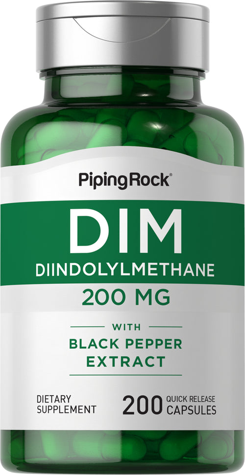 DIM (diindolylmethane) 200 mg 200 Cápsulas de liberación rápida     