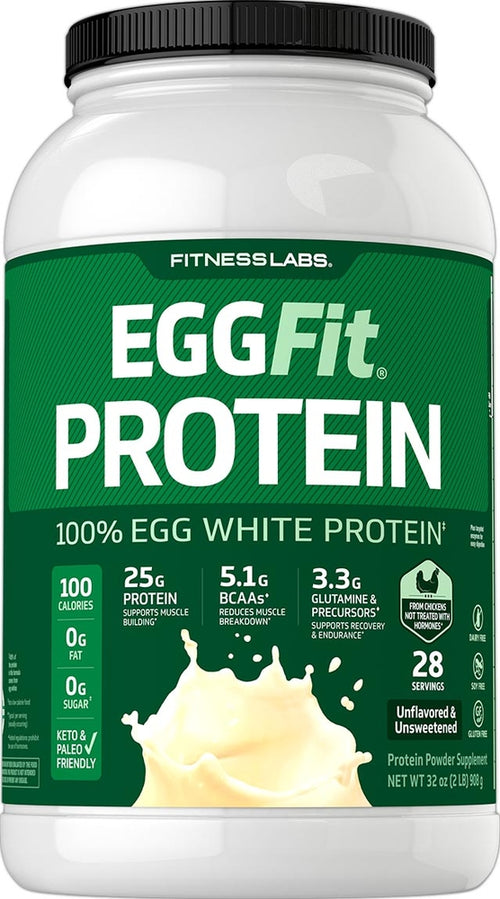 Proteína EggFit  (sin saborizantes ni endulzantes) 2 lb 908 g Botella/Frasco    