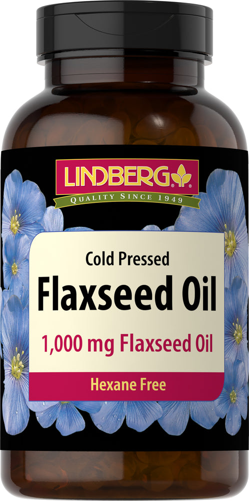 Flaxseed Oil, 1000 mg, 180 Quick Release Softgels