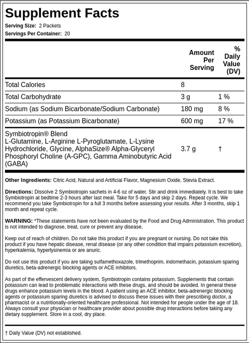 Symbiotropin (Berry), 40 Packets