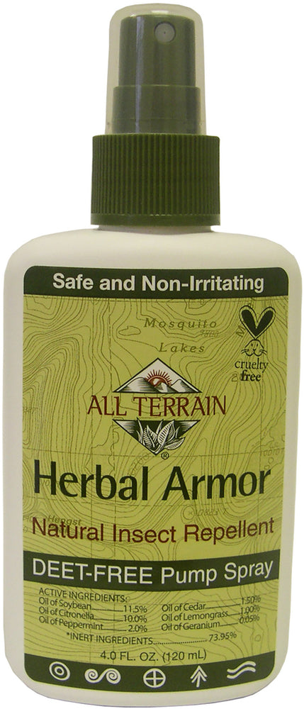 Herbal Armor Insect Repellent Spray, 4 oz (113 g) Bottle