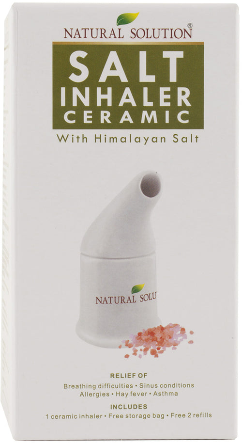 Himalayan Salt Air Inhaler Plus Salt Refill, 1 Unit