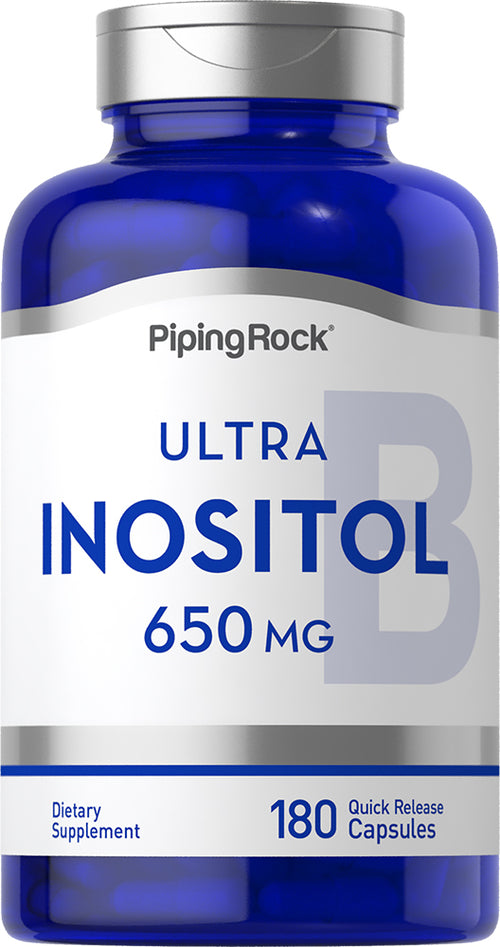 Inositol, 650 mg, 180 Quick Release Capsules