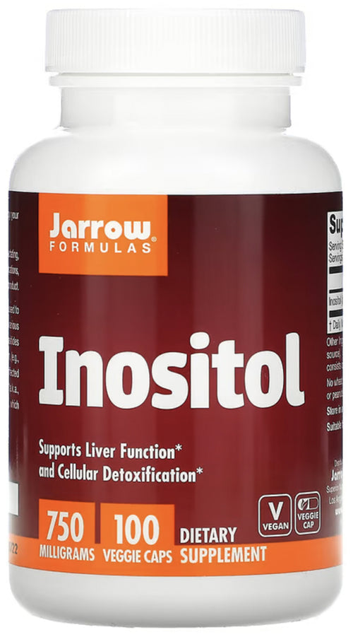 Inositol, 750 mg, 100 Veggie Capsules