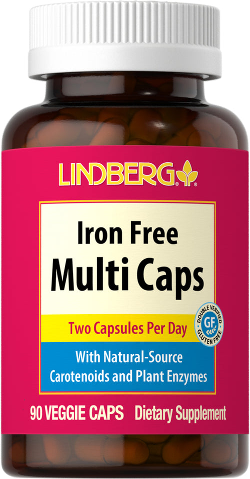 Iron Free Multi Caps, 90 Vegetarian Capsules