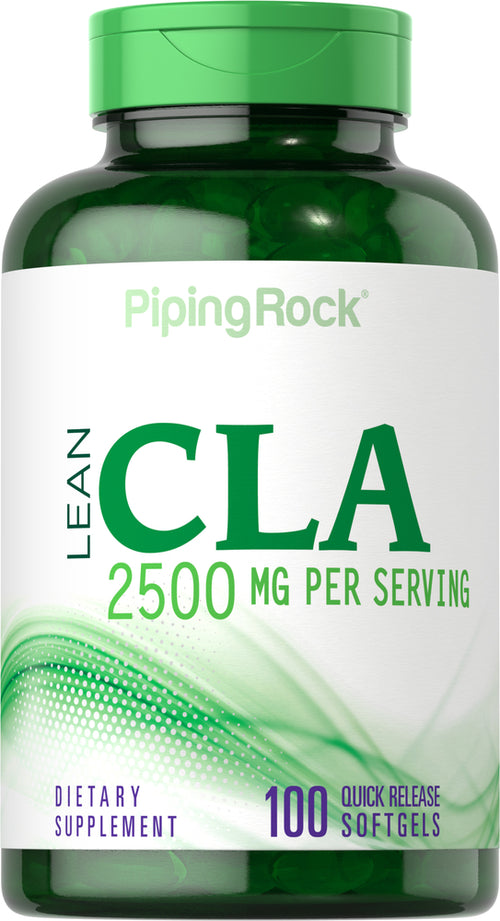 LEAN CLA (Safflower Oil Blend), 2500 mg (per serving), 100 Quick Release Softgels