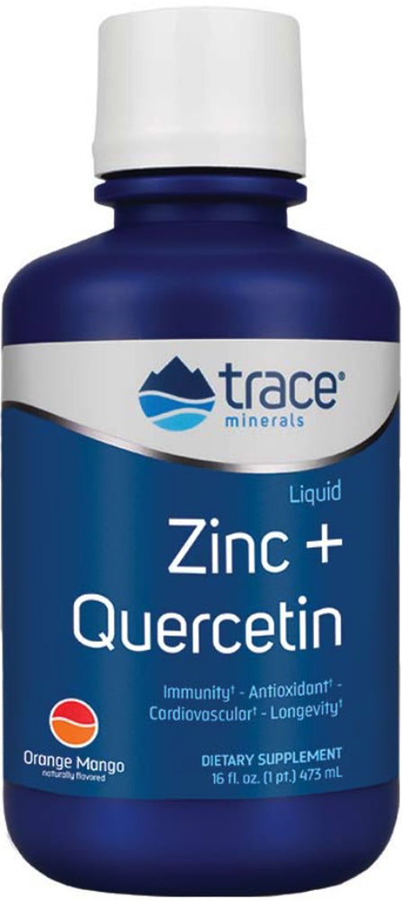 Zinc líquido + Quercetina 16 fl oz 1 pt  473 ml Botella/Frasco  