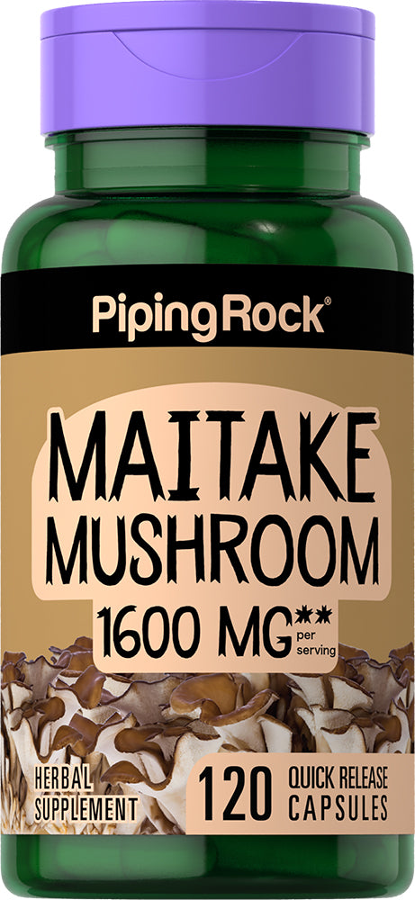 Maitake Mushroom Extract, 1,600 mg (per serving), 120 Quick Release Capsules