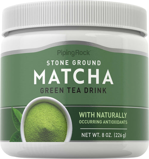 Té verde matcha en polvo 8 oz 226 g Tarro    