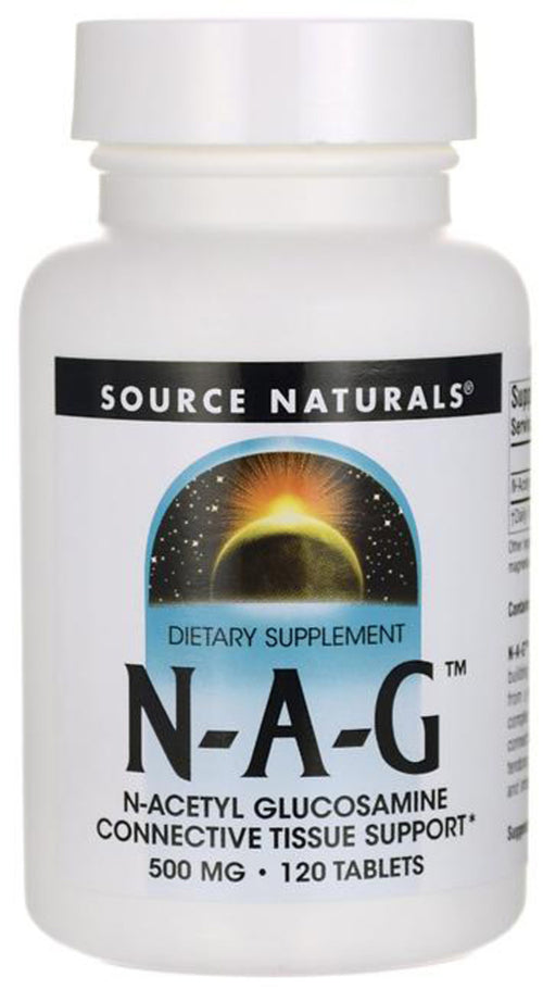 N-A-G ( N-Acetyl Glucosamine), 500 mg, 120 Tablets