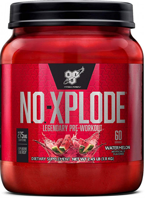 N.O. Xplode Pre-Workout Powder (Watermelon), 2.45 lbs Bottle