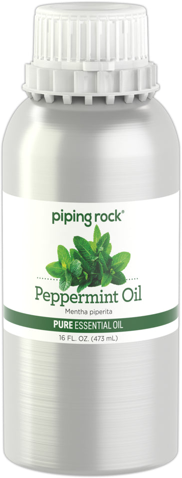 Peppermint Pure Essential Oil (GC/MS Tested), 16 fl oz (473 mL) Canister