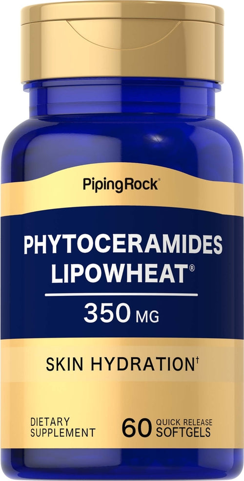 Phytoceramides (Lipowheat), 350 mg, 60 Quick Release Softgels