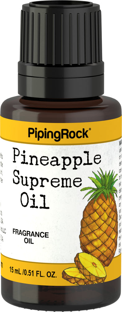 Pineapple Supreme Fragrance Oil, 1/2 fl oz (15 mL) Dropper Bottle