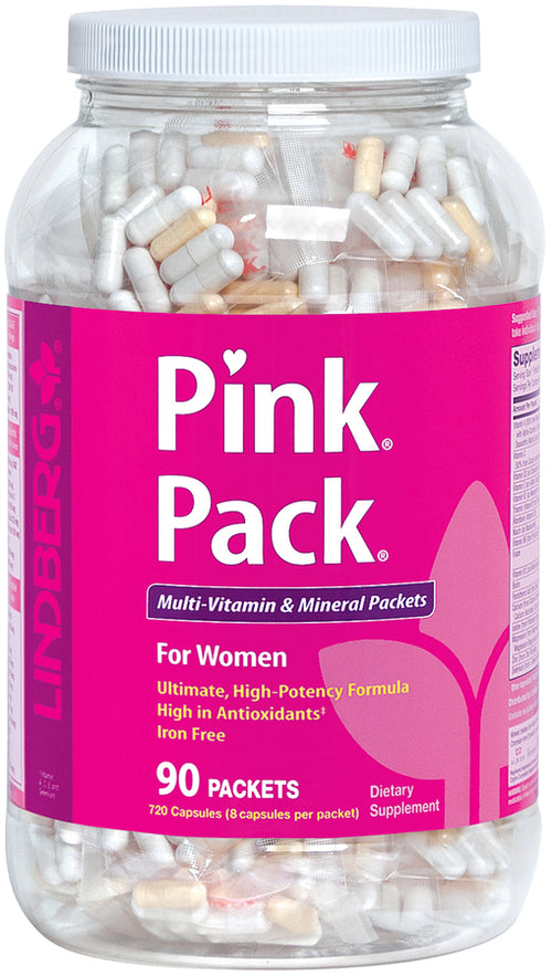 Pink Pack for Women (Multi-Vitamin & Mineral), 90 Packets