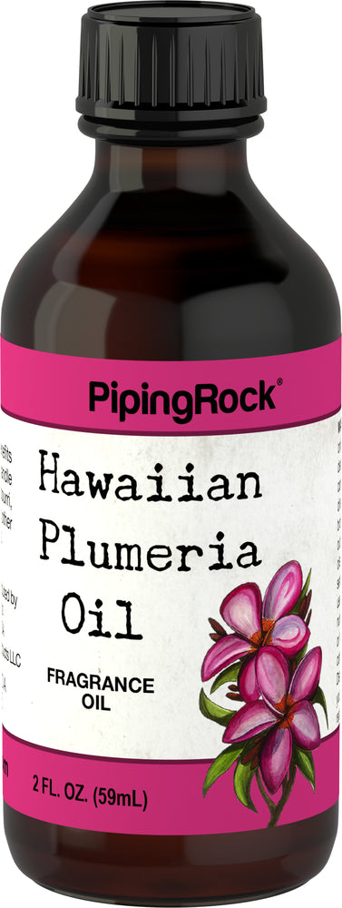 Aceite con fragancia de plumeria (hawaiana) 2 fl oz 59 mL Frasco con dosificador    