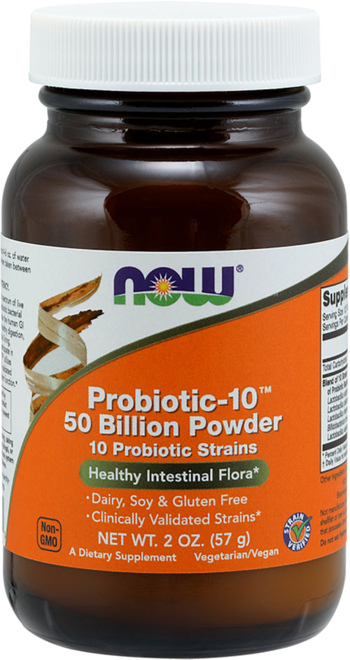 Probiotic-10 50 Billion Powder, 50 Billion, 2 oz Bottle