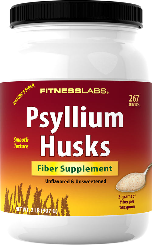 Psyllium Husks, 2 lb (907 g) Bottle