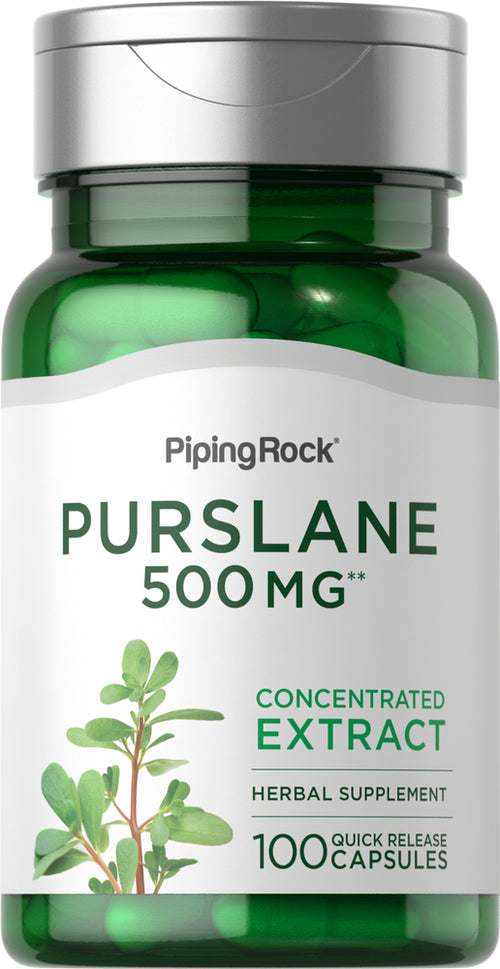 Purslane, 500 mg, 100 Quick Release Capsules