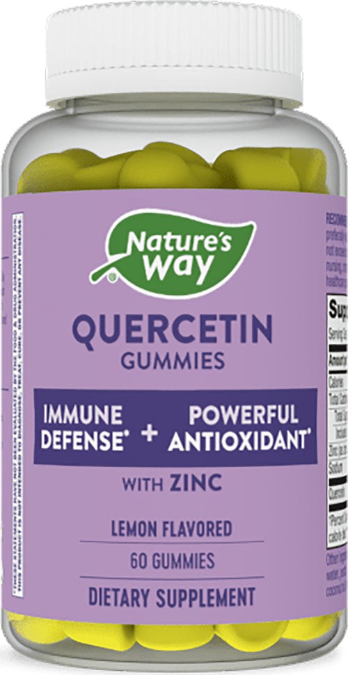 Quercetin + Zinc (Lemon) Gummies, 60 Gummies