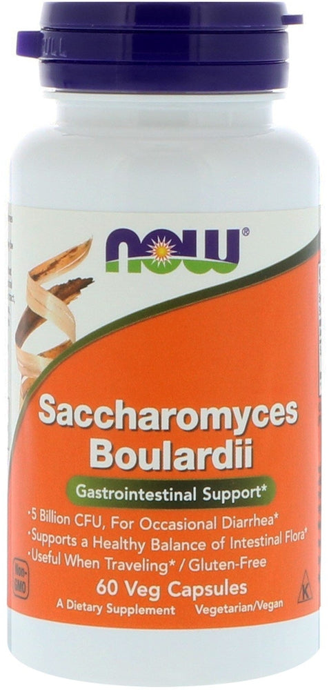 Saccharomyces Boulardii, 5 Billion CFU, 60 Vegetarian Capsules