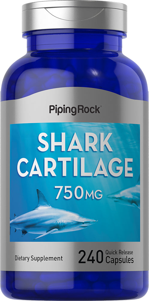 Shark Cartilage, 750 mg, 240 Quick Release Capsules