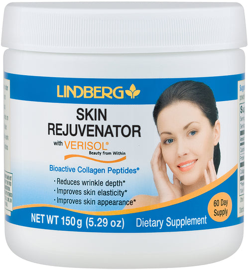 Rejuvenecedor de la piel con Bioactive Collagen Peptides de Verisol, en polvo  5.29 oz 150 g Botella/Frasco    