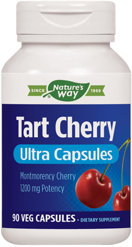 Tart Cherry Ultra (Montmorency), 1200 mg (per serving), 90 Vegetarian Capsules