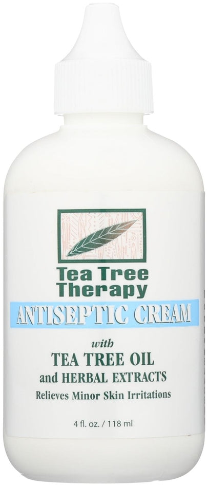 Tea Tree Antiseptic Cream, 4 fl oz (113 g) Bottle