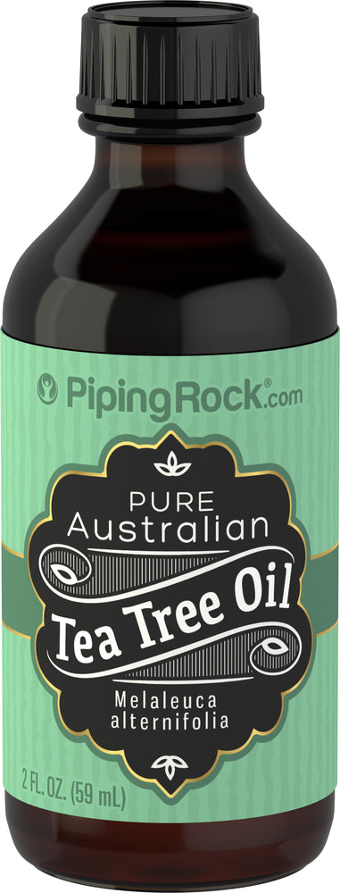 Tea Tree Pure Australian Essential Oil (GC/MS Tested), 2 fl oz (59 mL) Bottle