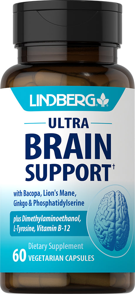 Ultra Brain Support, 60 Vegetarian Capsules