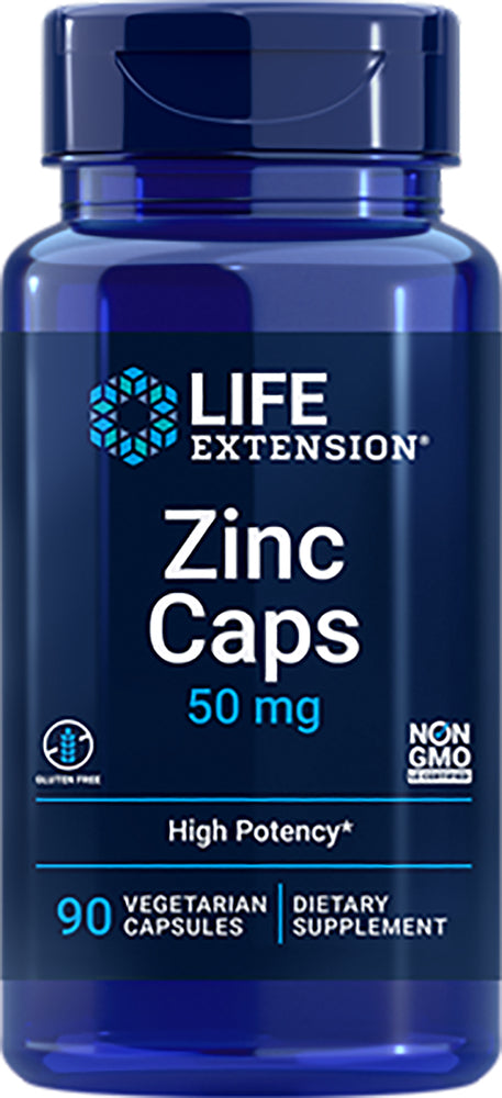 Cápsulas de cinc (OptiZinc) 50 mg 90 Cápsulas vegetarianas     